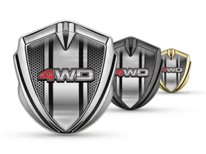 Luxury Car Badge Racing Look Glossy Style